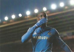 Demba Ba signed 12x8 colour photo. Good Condition. All autographed items are genuine hand signed and