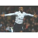 Jermaine Defoe signed 12x8 colour photo. Good Condition. All autographed items are genuine hand