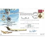 25th Anniversary of the VC10 into RAF Service signed FDC No. 76 of 900. Signed by Air Cmdre D. A.