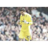 Hugo Lloris signed 12x8 colour photo. Good Condition. All autographed items are genuine hand
