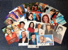 Regional and national tv presenters signed collection. . Good Condition. All autographed items are