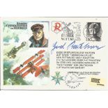 General Barkhorn signed Historic Aviators cover SP1 Rittmeister Manfred Freiherr von Richthofen.