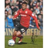 Fraizer Campbell signed 10x8 colour photo. Good Condition. All autographed items are genuine hand