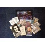 Assorted tv/film signed collection. Includes Emmerdale and more. Some UNSIGNED. Good Condition.