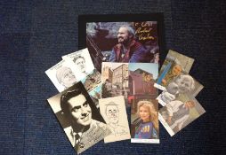 Assorted tv/film signed collection. Includes Emmerdale and more. Some UNSIGNED. Good Condition.