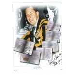 Nick Leeson signed 16x12 colour montage photo. Good Condition. All autographed items are genuine