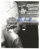 Allan Williams signed 10x8 black and white photo. First manager of The Beatles. Good Condition.