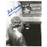 Bob Wooler signed 10x8 black and white photo. Resident DJ at the Cavern club. Good Condition. All