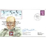 Golden Jubilee Airborne Forces 22 June 90 signed FDC No. 509 of 1000. Signed by Winston S. Churchill