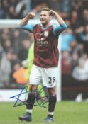 Andres Weimann signed 12x8 colour Aston Villa photo. Good Condition. All autographed items are