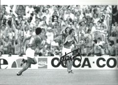Marco Tardelli Italy Signed 12 x 8 inch football photo. Good Condition. All autographed items are