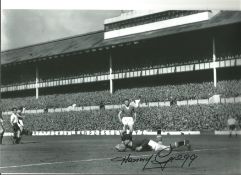 Harry Gregg Man United Signed 12 x 8 inch football black and white photo. Good Condition. All