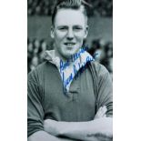 Frank Blunstone Chelsea Signed 12 x 8 inch football photo. Good Condition. All autographed items are