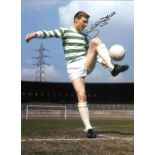 Billy Mcneill Celtic Signed 16 x 12 inch football photo. Good Condition. All autographed items are