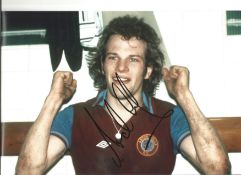 Andy Gray Aston Villa Signed 12 x 8 inch football photo. Good Condition. All autographed items are