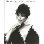 Rita Moreno signed 10x8 black and white photo dedicated. Rita Moreno ,born Rosa Dolores Alverío