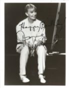 Joanne Woodward signed 10x8 black and white photo inscribed Happy Birthday. Joanne Gignilliat