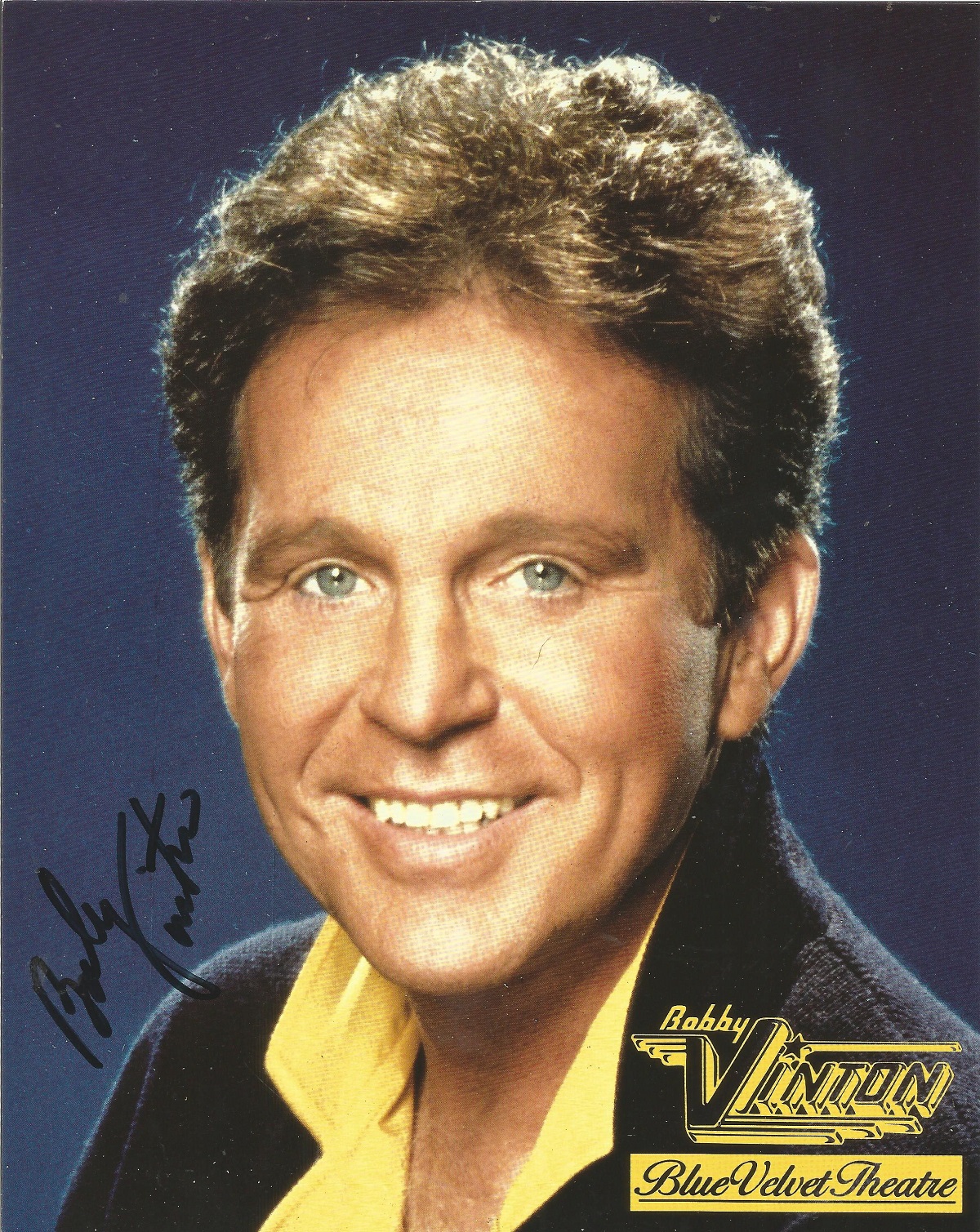 Bobby Vinton signed 10x8 colour photo. Stanley Robert Vinton Jr. ,born April 16, 1935, known