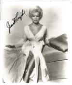 Janet Leigh signed 10x8 black and white photo. Janet Leigh ,born Jeanette Helen Morrison; July 6,
