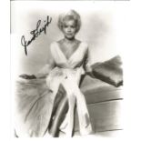 Janet Leigh signed 10x8 black and white photo. Janet Leigh ,born Jeanette Helen Morrison; July 6,