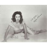 Mala Powers signed 10x8 black and white photo. Mary Ellen Mala Powers ,December 20, 1931 – June