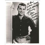 Dwayne Hickman signed 10x8 black and white photo dedicated. Dwayne Bernard Hickman ,born May 18,