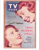 Jayne Meadows signed 11x8 colour TV Guide cover photo. Jayne Meadows ,born Jane Cotter; September