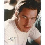 Ethan Hawke signed 10x8 colour photo. Ethan Green Hawke ,born November 6, 1970, is an American