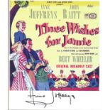 Anne Jeffreys signed 10x8 colour promo photo for the stage production of Three Wishes for Jamie.