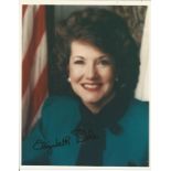 Elizabeth Dole signed 10x8 colour photo. Mary Elizabeth Liddy Alexander Hanford Dole is an