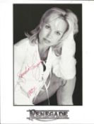 Sandra Dee Robinson signed 10x8 black and white Renegade promo photo. Sandra Dee Robinson, also