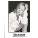 Sandra Dee Robinson signed 10x8 black and white Renegade promo photo. Sandra Dee Robinson, also