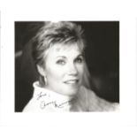 Anne Murray signed 10x8 black and white photo. Morna Anne Murray CC ONS ,born June 20, 1945, is a