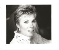Anne Murray signed 10x8 black and white photo. Morna Anne Murray CC ONS ,born June 20, 1945, is a