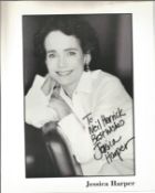 Jessica Harper signed 10x8 black and white photo dedicated. Jessica Harper ,born October 10, 1949,