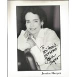 Jessica Harper signed 10x8 black and white photo dedicated. Jessica Harper ,born October 10, 1949,