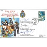 Royal Review of the Royal Observer Corps and Presentation of New Banner signed FDC No. 654 of 860.