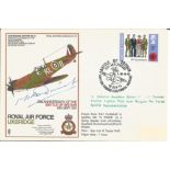 WW2 Michael Donnet signed SC30 RAF Uxbridge Spitfire cover. Good Condition. All autographed items