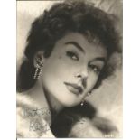 Kay Kendall signed 10x8 vintage photo. (21 May 1927 - 6 September 1959) was an English actress and