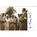 Motor Racing Manfred von Brauchitsch signed 6 x 4 inch b w photo. Good Condition. All autographed