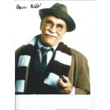 Warren Mitchell signed 10x8 colour photo as Alf Garnett. Good Condition. All autographed items are