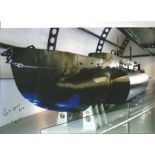 WW2 Mini Sub ace John Lorimer DSO X6 signed 12 x 8 colour submarine photo. Good Condition. All