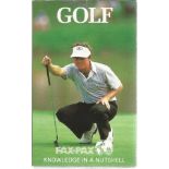 Golf Trading cards 1986 Fax Pax set of 36 Still on original packaging unopened. Good Condition. We