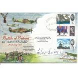 WW2 ace Douglas Bader signed 1965 Battle of Britain FDC. Good Condition. All autographed items are