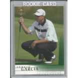 Sergio Garcia Rookie golf trading card 2001 Upper Deck Golf Sergio Garcia mint. Good Condition. We