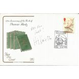 Hanif Kureishi signed 150th anniversary of the birth of Thomas Hardy FDC. Good Condition. All