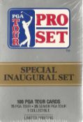 Golf Trading cards 1990 PGA Tour Pro Set Special Inaugural 100 Cards Limited Printing, Still on