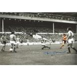 JOHN RICHARDS 1974, football autographed 12 x 8 photo, a superb image depicting Richards blasting