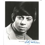 Bobby Goldsboro signed 10 x 8 inch b w photo. Good Condition. All autographed items are genuine hand