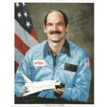 Astronaut Guy Gardner signed 10 x 8 inch colour portrait photo to Walter Space Shuttle NASA. Good